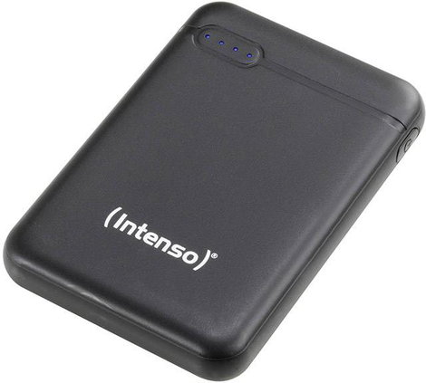 Powerbank állapotjelzővel 5000 mAh LiPo fekete, Intenso XS5000 6. kép
