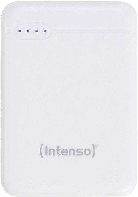 Intenso XS5000 Powerbank 5000 mAh LiPo USB-A, USB-C®, Mikro USB Fehér állapotjelző 6. kép