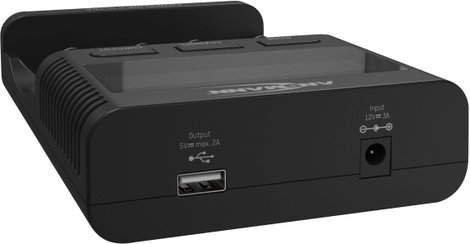 Ansmann Powerline 4 Ultra Hengeres akku töltő NiCd, NiMH, Lítiumion Mikro (AAA), Ceruza (AA), Baby ( 6. kép