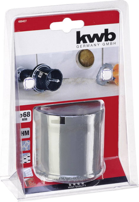 kwb 68 T55 SB 499427 Lyukfűrész 68 mm 1 db 3. kép