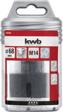 kwb HM Fliesenbohrer M14 68mm 500268 Csempefúró 68 mm M14 1 db 2. bélyegkép