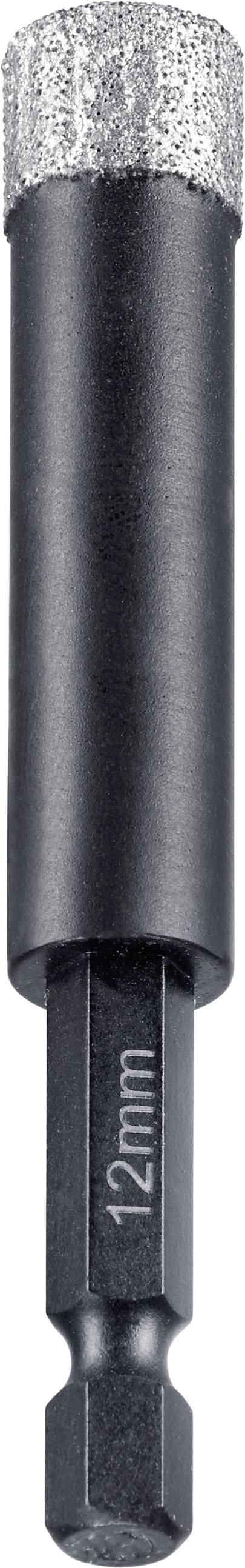 kwb HM Fliesenbohrer 6-Kant12 mm 500312 Csempefúró 1/4 (6,3 mm), Hatlap szár 1 db 2. kép