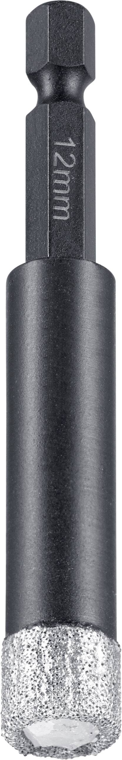 kwb HM Fliesenbohrer 6-Kant12 mm 500312 Csempefúró 1/4 (6,3 mm), Hatlap szár 1 db 4. kép