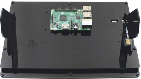 Joy-it LCD10 V2 Érintőkijelzős modul 25.7 cm (10.1 coll) 1280 x 800 Pixel Alkalmas: Raspberry Pi 5. kép