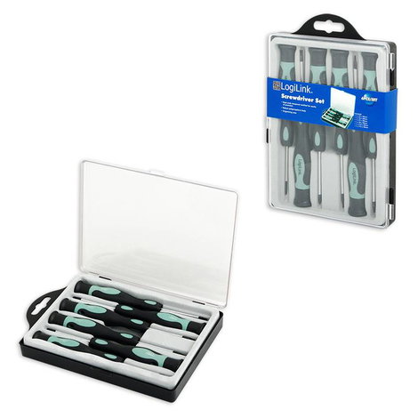 LogiLink 1x T5/T6/T7/T8/T10/T15 x 50mm Csavarhúzó készlet Elektronika- és finommechanika Belső kerek 2. kép