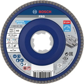 Bosch Accessories 2608621764 X-LOCK Felületcsiszoló korong Ø 115 mm 1 db