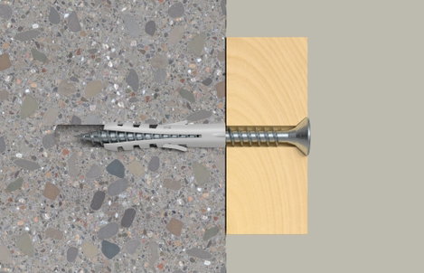 Fischer S 8 DP Terpesztő tipli 40 mm 8 mm 50126 200 db 4. kép