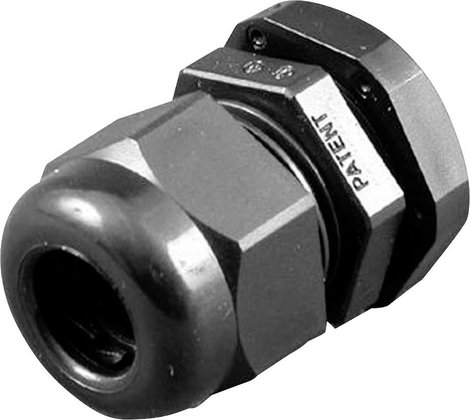 Hammond Electronics 1427CG7 Törésgátló Szorítási átmérő (max.) 6.5 mm Poliamid Fekete 1 db