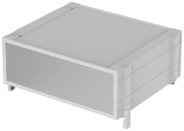 Bopla BOTEGO BO 62618 Asztali műszerdobozok 256.9 x 307.35 x 110.92 ABS Élénk szürke (RAL 7035) 1 db