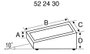 TEKO 101.9 Pultos műszerdobozok 84 x 56 x 36 Műanyag, Alumínium Fekete, Ezüst 1 db 2. bélyegkép