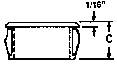 PB Fastener AF0625 Kábelátvezető Szorítási átmérő (max.) 11.1 mm Lemezvastagság (max.) 3.2 mm Poliam 2. kép