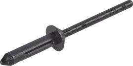 PB Fastener 301-9117-1010 Szegecs Lyuk Ø 4 mm PA 6.6/POM Fekete 1 db