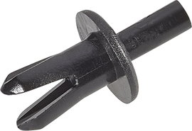 PB Fastener 331-7005-001 Szegecs Lyuk Ø 4.2 mm Műanyag Fekete 1 db