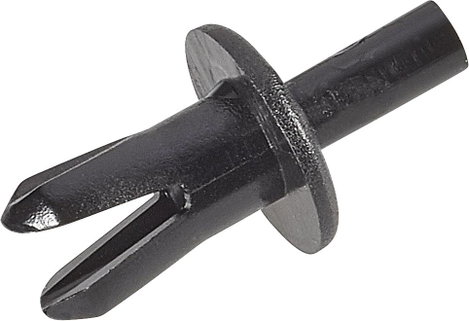 PB Fastener 331-7005-001 Szegecs Lyuk Ø 4.2 mm Műanyag Fekete 1 db
