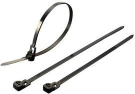 KSS 541086 HVCR250BK Kábelkötöző készlet 250 mm 7.60 mm Fekete Nyitható 100 db