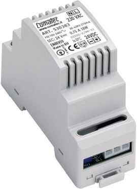 Comatec PSM46024 Kalapsínes tápegység 24 V/DC 2.5 A 60 W Tartalom, tartalmi egységek rendelésenként 
