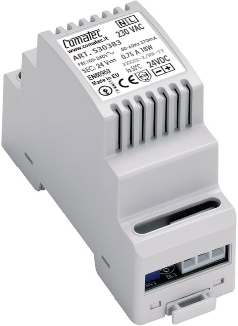 Comatec PSM46024 Kalapsínes tápegység 24 V/DC 2.5 A 60 W Tartalom, tartalmi egységek rendelésenként