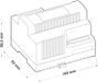 Comatec PSM46024 Kalapsínes tápegység 24 V/DC 2.5 A 60 W Tartalom, tartalmi egységek rendelésenként 2. bélyegkép