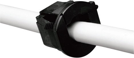 PB Fastener H-1857 Törésgátló Szorítási átmérő (max.) 9.8 mm Lemezvastagság (max.) 4 mm Poliamid Fek