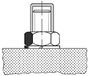 PB Fastener 062006000003 Védősapka Szorítási átmérő (max.) 5.7 mm Polietilén Natúr 1 db 2. bélyegkép