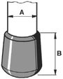 PB Fastener 009 0040 220 03 Védősapka Szorítási átmérő (max.) 4 mm Polietilén Fekete 1 db 3. bélyegkép