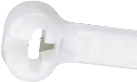 Panduit CVR200MBK BT1.5I-C Kábelkötöző 155 mm 3.60 mm Natúr Fém nyelvvel 1 db
