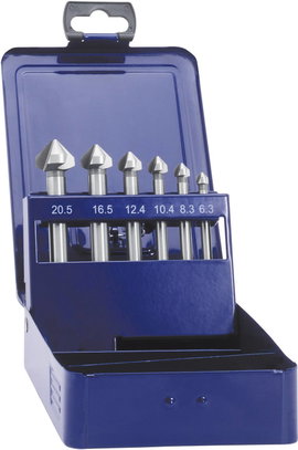 Eventus by Exact 05540 Marófúró készlet 6 részes 6.3 mm, 8.3 mm, 10.4 mm, 12.4 mm, 16.5 mm, 20.5 mm 