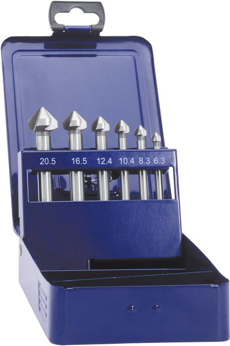 Eventus by Exact 05540 Marófúró készlet 6 részes 6.3 mm, 8.3 mm, 10.4 mm, 12.4 mm, 16.5 mm, 20.5 mm