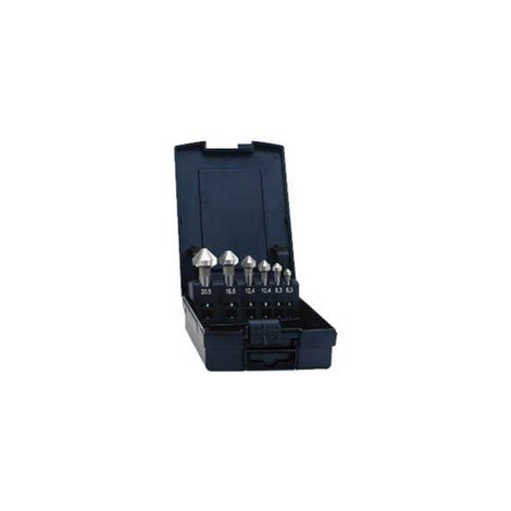 Eventus by Exact 05540 Marófúró készlet 6 részes 6.3 mm, 8.3 mm, 10.4 mm, 12.4 mm, 16.5 mm, 20.5 mm 2. kép