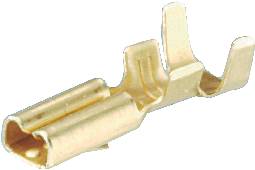 Schlegel FH2,8 Csúszósarus hüvely Dugasz szélesség: 2.8 mm Dugaszolási vastagság: 0.8 mm 180 ° Szige