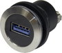 Beépíthető USB hüvely, 3.0 Alj, beépíthető RRJVA_USB3_AA RRJVA_USB3_AA Schlegel Tartalom: 1 db bélyegkép