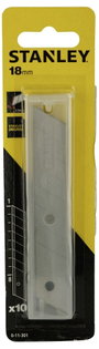 STANLEY 0-11-301 Lecsatolható kés 18 mm-es adagoló 10 darab 10 db 10. bélyegkép