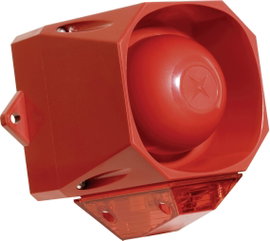 Kombi jeladó, villanófény és kettős hang, 110 dB, ComPro Asserta Midi AV