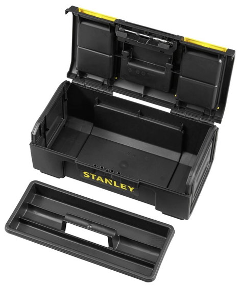 Stanley 1-79-216 1-79-216 Szerszámos doboz Fekete, Sárga 3. kép