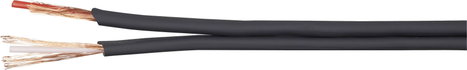 BKL Electronic 1106001 Audio vezeték 2 x 0.14 mm² Fekete méteráru