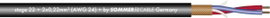 Sommer Cable 200-0001 Mikrofonkábel 2 x 0.22 mm² Fekete méteráru