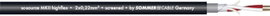 Sommer Cable 200-0101 Mikrofonkábel 2 x 0.25 mm² Fekete méteráru