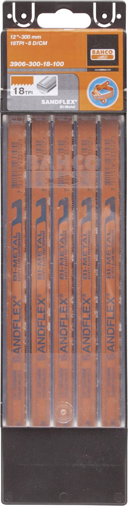 Bahco 3906-300-24-10P Kézi fűrészlap Sandflex bi-metal - 10 darab 2. kép