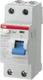 ABB 2CSF202101R1250 Aardlekschakelaar 2p 25 A, 30mA FI védőkapcsoló A 2 pólusú 25 A 0.03 A 230 V bélyegkép