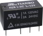 Tianbo Electronics HJR1-2C-L-24VDC Nyák relé 24 V/DC 2 A 2 váltó 1 db bélyegkép
