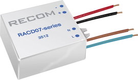 Recom Lighting RACD07-700 LED állandó áramforrás 7 W 700 mA 11 V/DC Max. üzemi feszültség: 295 V/AC