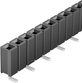 Fischer Elektronik Hüvelysor (standard) Sorok száma: 1 Pólusok száma sorozatonként: 20 BL LP 5 SMD/ 