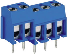 DECA 1216199 Csavaros kapocstömb 2.50 mm² Pólusszám 3 Kék 1 db