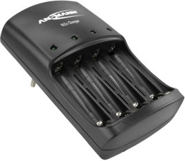 NiZn akkutöltő, mikro- és ceruzaakkukhoz, AA, AAA, Ansmann Charger