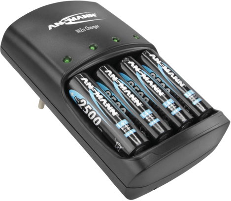 NiZn akkutöltő, mikro- és ceruzaakkukhoz, AA, AAA, Ansmann Charger 2. kép