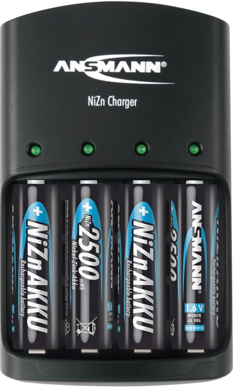 NiZn akkutöltő, mikro- és ceruzaakkukhoz, AA, AAA, Ansmann Charger 9. kép