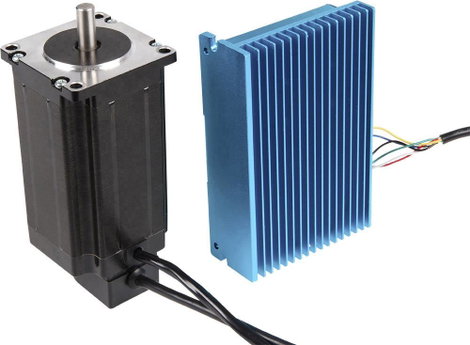 Joy-it Léptetőmotor Nema23-04cl neu 3 Nm 4.2 A Tengely átmérő: 7.5 mm