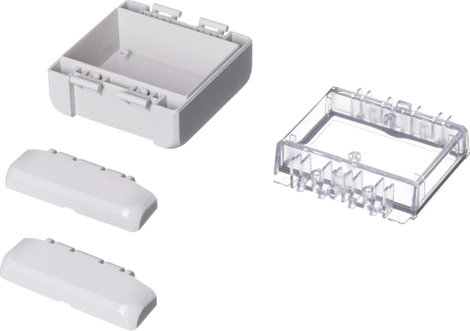 Bopla Bocube B 080805 PC-V0-G-7035 96021115 Kültéri ház Polikarbonát V0 Élénk szürke (RAL 7035) 1 db 2. kép