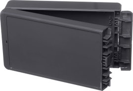Bopla Bocube B 221306 PC-V0-7024 96015224 Kültéri ház Polikarbonát V0 Grafitszürke (RAL 7024) 1 db