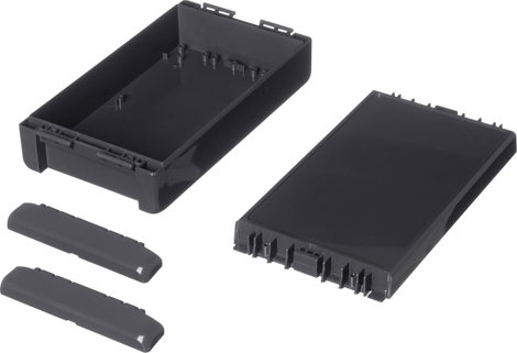 Bopla Bocube B 221306 PC-V0-7024 96015224 Kültéri ház Polikarbonát V0 Grafitszürke (RAL 7024) 1 db 2. kép